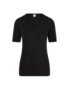 Beeren Dames Thermo Onderblouse Korte Mouwen Zwart
