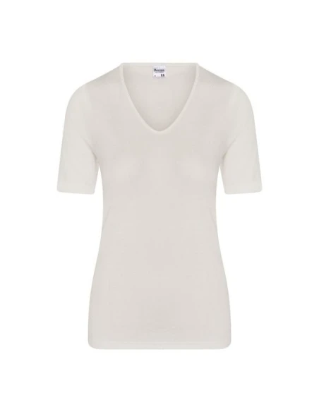 Beeren Dames Thermo Onderblouse Korte Mouwen Wit