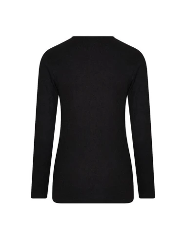 Beeren Dames thermo Onderblouse Lange Mouwen Zwart