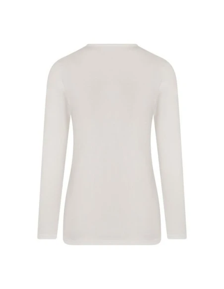 Beeren Dames thermo Onderblouse Lange Mouwen Wit
