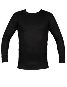 Beeren Heren ondergoed Shirt thermo lange mouw Zwart