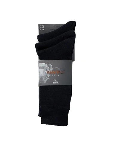 Apollo Men Merino Wollen Sokken 3Pack Navy