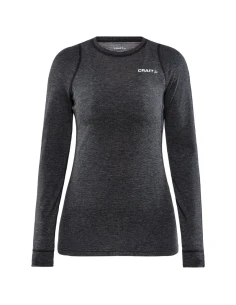 Craft Dames Thermo Set CORE Wool Merino Zwart Gemeleerd 2