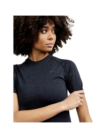 Craft Dames Thermo T-shirt CORE DRY Active Comfort Zwart