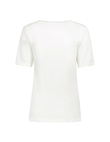 Gino Santi Dames Thermo Shirt lace Wit