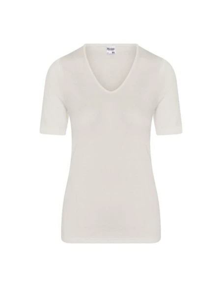 Beeren Dames Thermo Onderblouse Korte Mouwen Wit