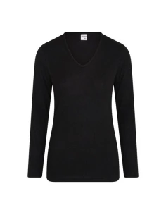 Beeren Dames thermo Onderblouse Lange Mouwen Zwart