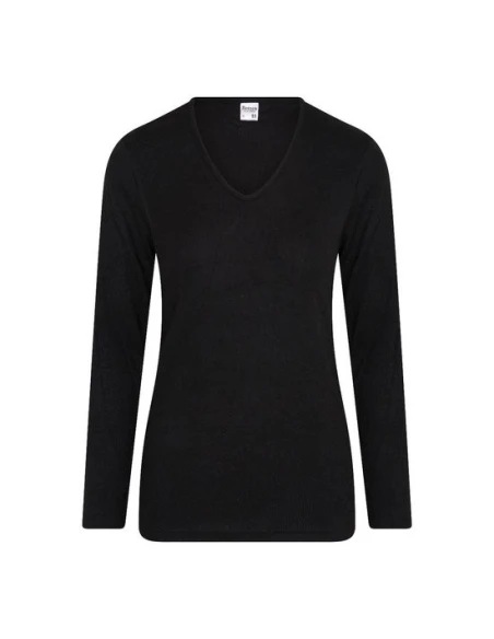 Beeren Dames thermo Onderblouse Lange Mouwen Zwart