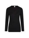 Beeren Dames thermo Onderblouse Lange Mouwen Zwart