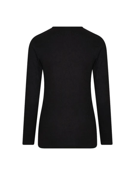 Beeren Dames thermo Onderblouse Lange Mouwen Zwart