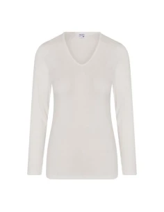 Beeren Dames thermo Onderblouse Lange Mouwen Wit