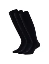 Apollo Men Merino Wollen Kniesokken 3Pack Navy