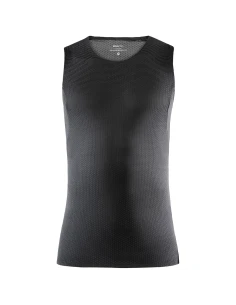 Craft Heren Sport Mouwloos T-shirt PRO DRY Nanoweight Zwart