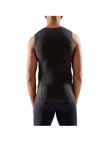 Craft Heren Sport Mouwloos T-shirt PRO DRY Nanoweight Zwart