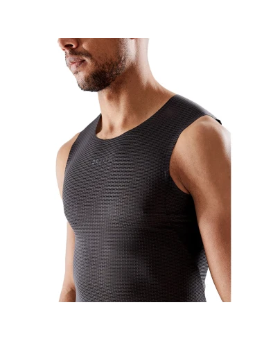 Craft Heren Sport Mouwloos T-shirt PRO DRY Nanoweight Zwart