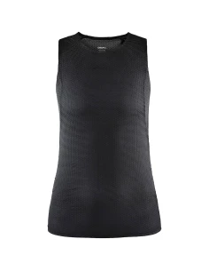 Craft Dames Sport Mouwloos T-shirt PRO DRY Nanoweight Zwart