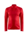 Craft Heren Thermo Fleece Shirt CORE Gain Midlayer Rood