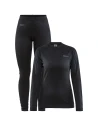 Craft Dames Thermo Set CORE DRY Zwart