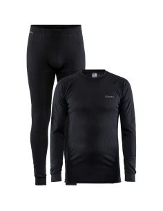 Craft Heren Thermo Set CORE DRY Zwart
