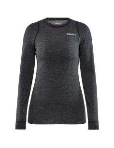 Craft Dames Thermo Set CORE Wool Merino Zwart Gemeleerd 2
