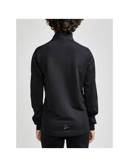 Craft Junior Thermo Fleece Shirt Core Gain Midlayer Zwart