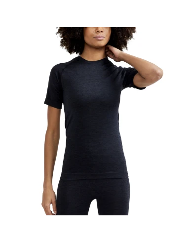 Craft Dames Thermo T-shirt CORE DRY Active Comfort Zwart