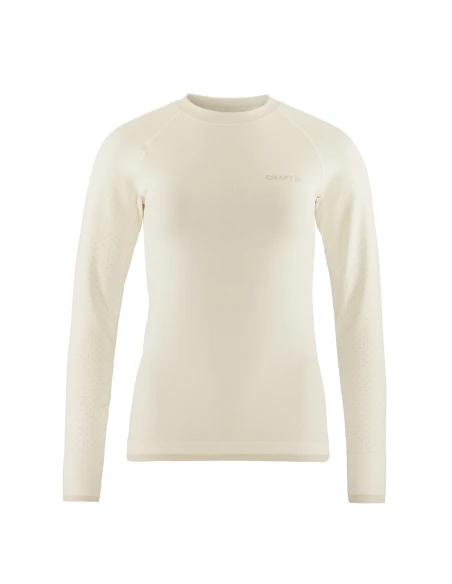 Craft Dames Thermo T-shirt Longsleeve ADV Warm Intensity Tofu Plaster