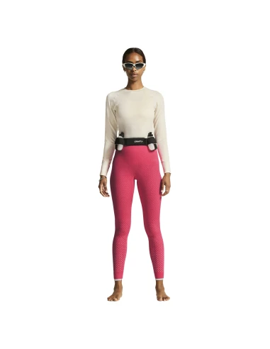 Craft Dames Thermo T-shirt Longsleeve ADV Warm Intensity Tofu Plaster