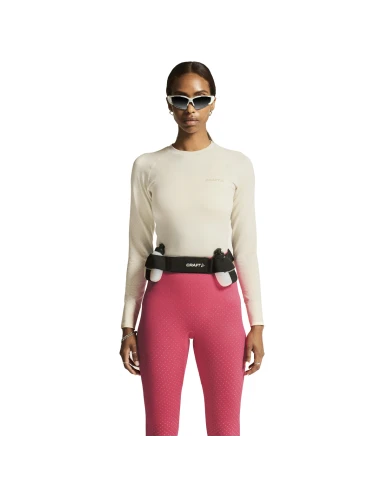 Craft Dames Thermo T-shirt Longsleeve ADV Warm Intensity Tofu Plaster