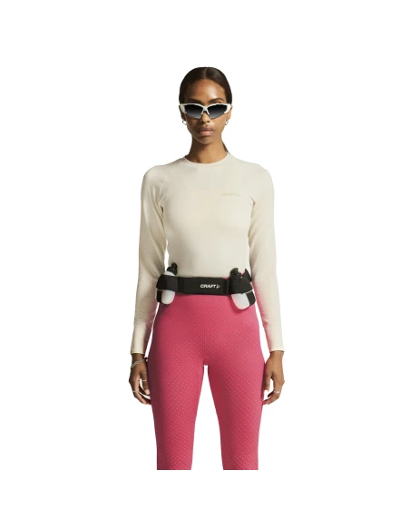 Craft Dames Thermo T-shirt Longsleeve ADV Warm Intensity Tofu Plaster