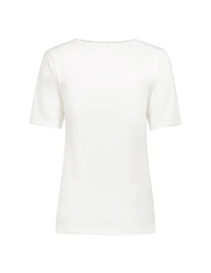 Gino Santi Dames Thermo Shirt lace Wit 2