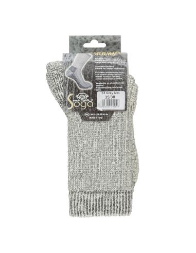 Soga S05 Merino Sokken Heavy Grijs